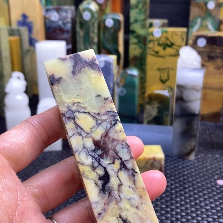 青田石曹*明青田石印章石