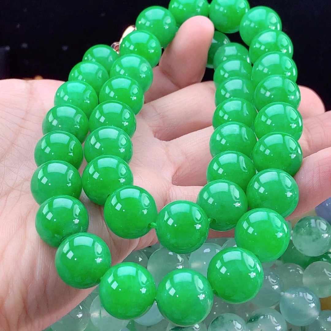 翡翠手链未镶嵌卡14