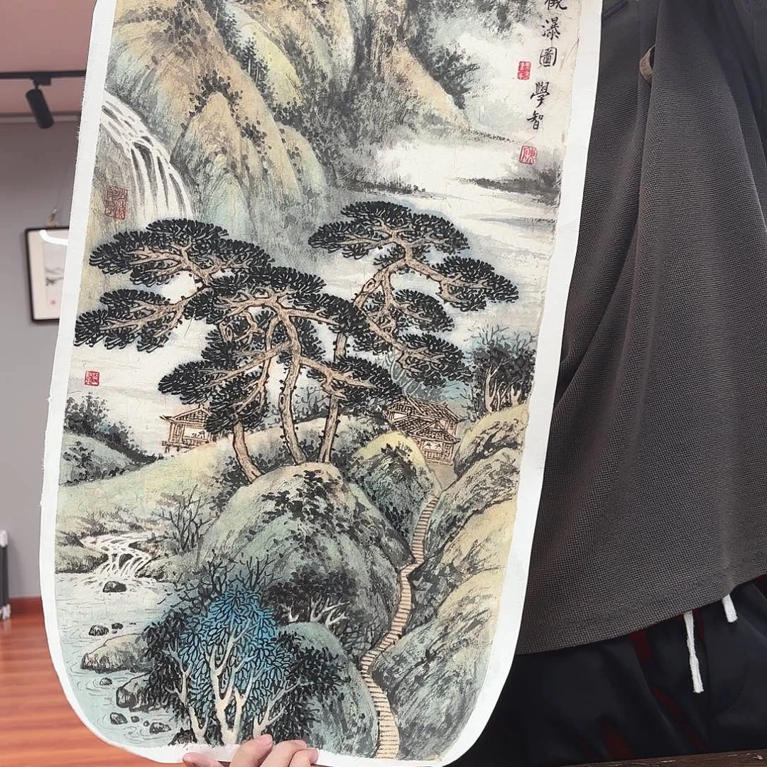 书法陈学智手绘作品