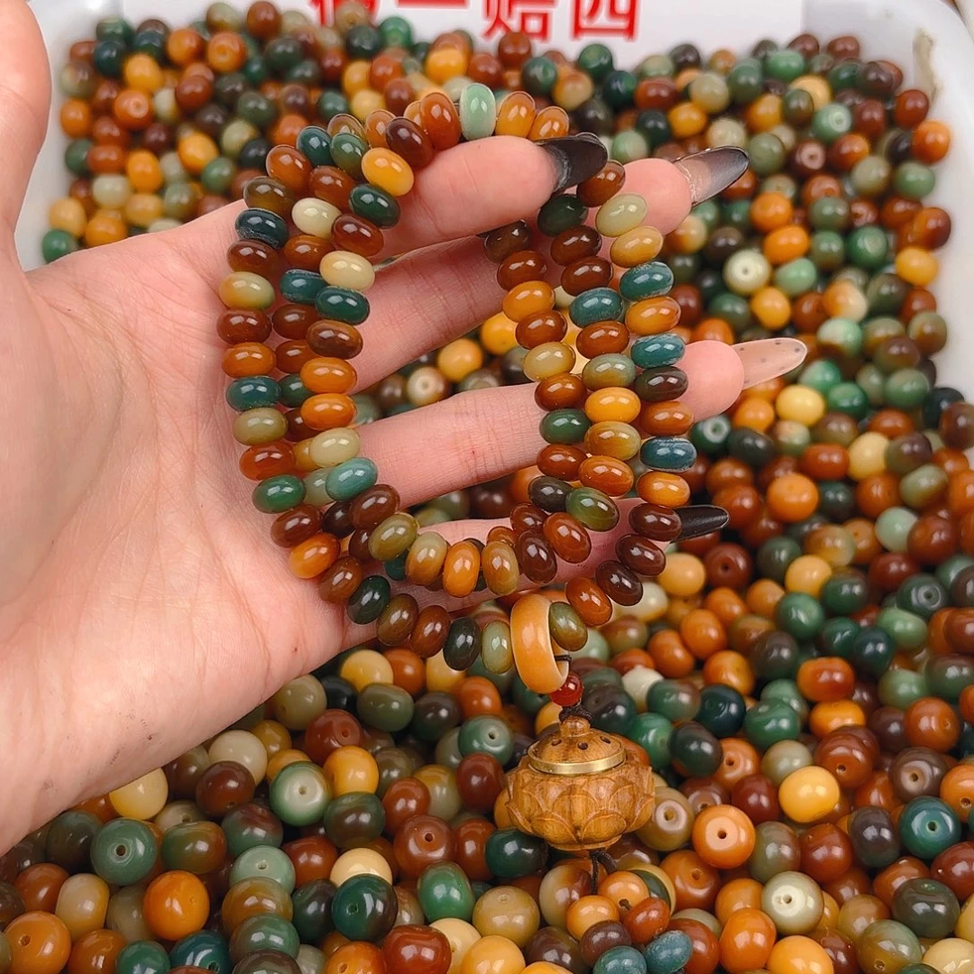 菩提根/象牙果吊坠小敦煌108