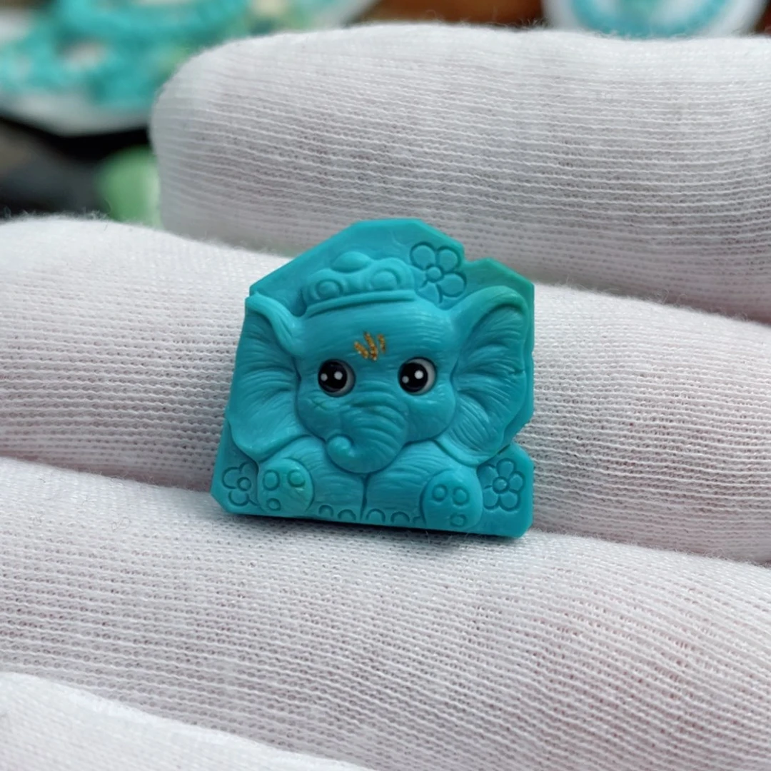 绿松石珠宝奇石未镶嵌