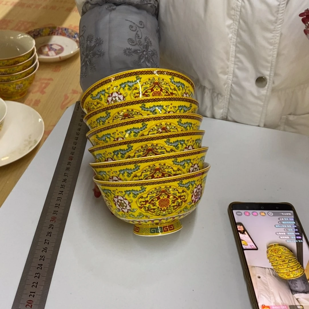 陶瓷6个4.5英寸直径12厘米