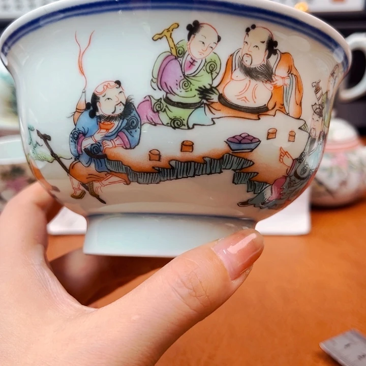 景德镇手工民族碗