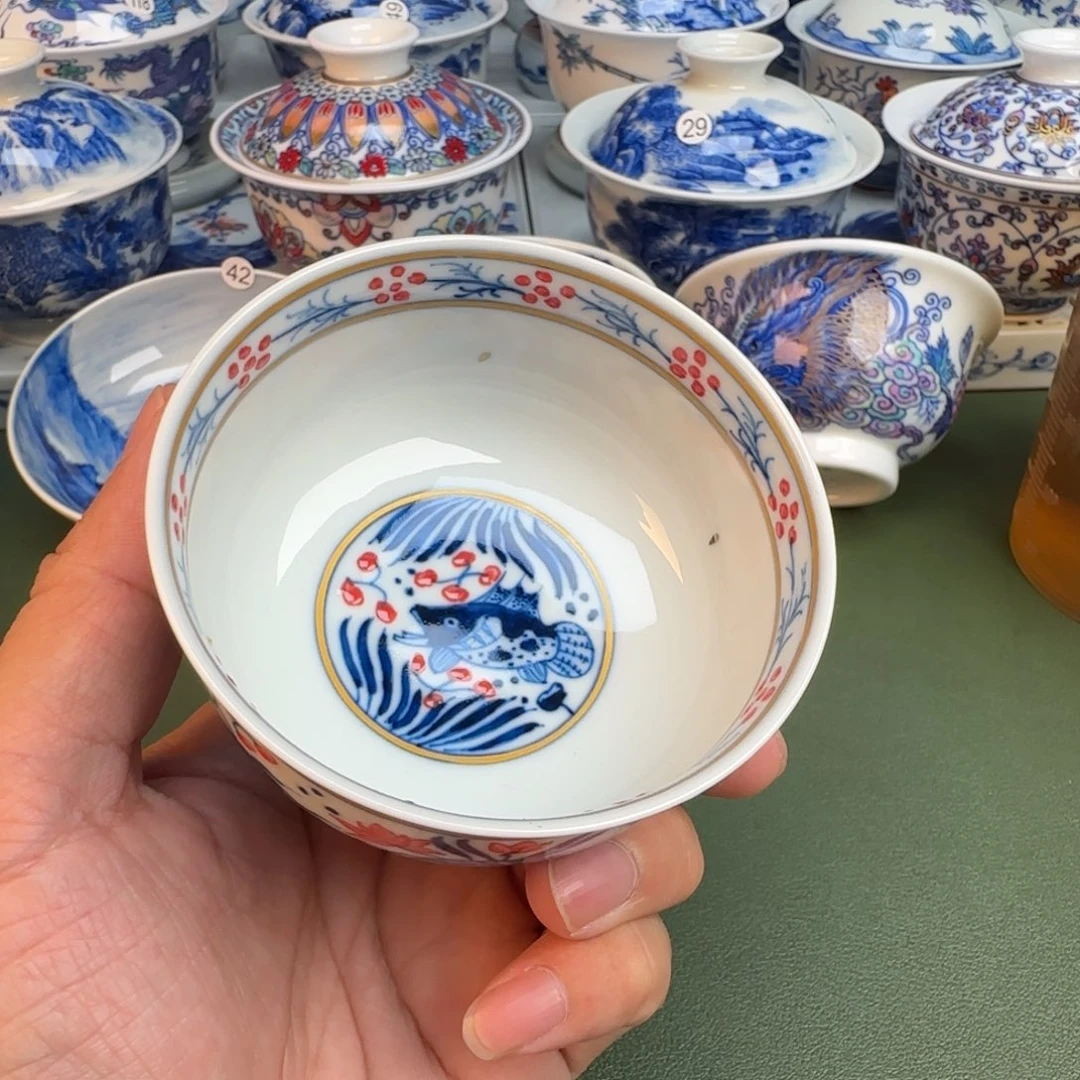 纯手工纯手绘茶具52
