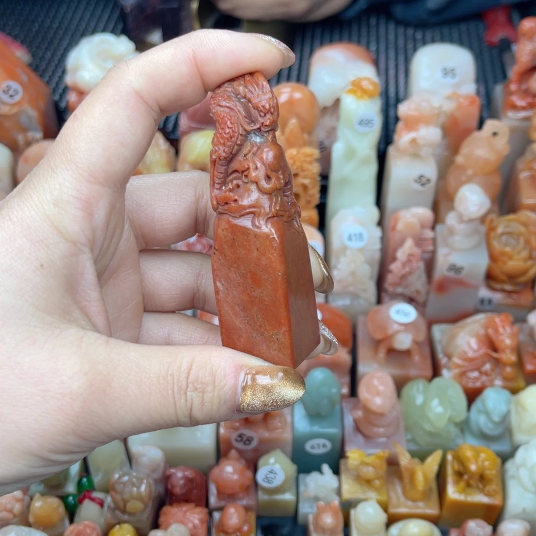 寿山石印石广**哥寿山石