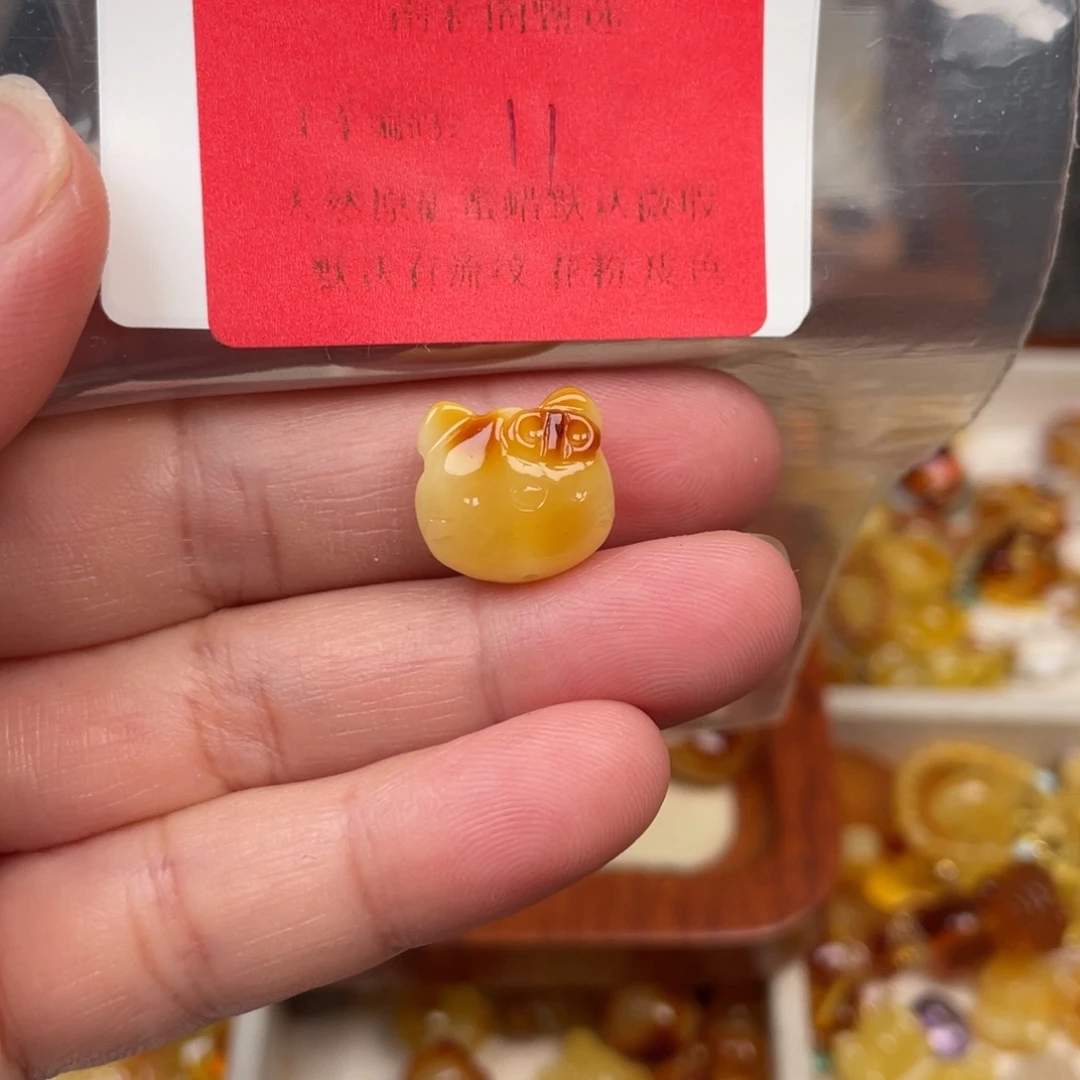 琥珀未镶嵌裸石11，