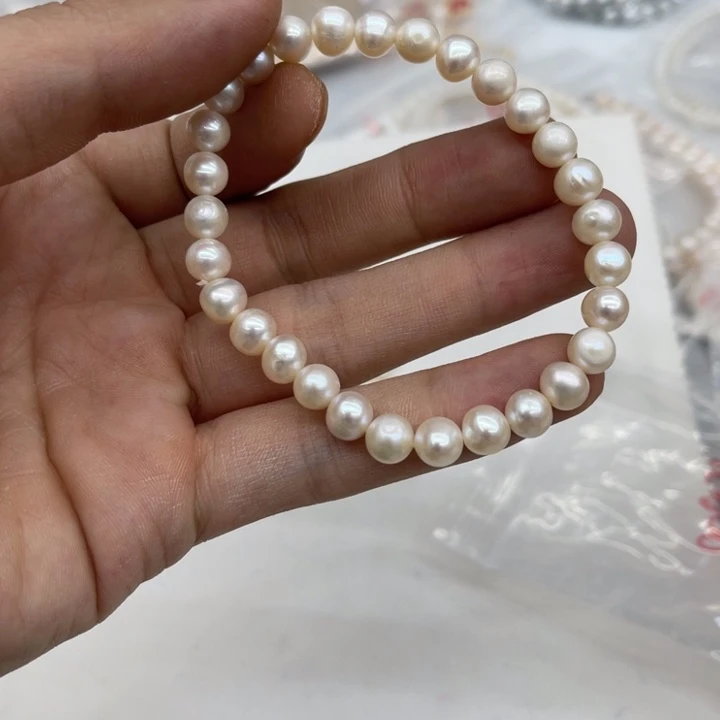 未镶嵌淡水珍珠颈饰00931