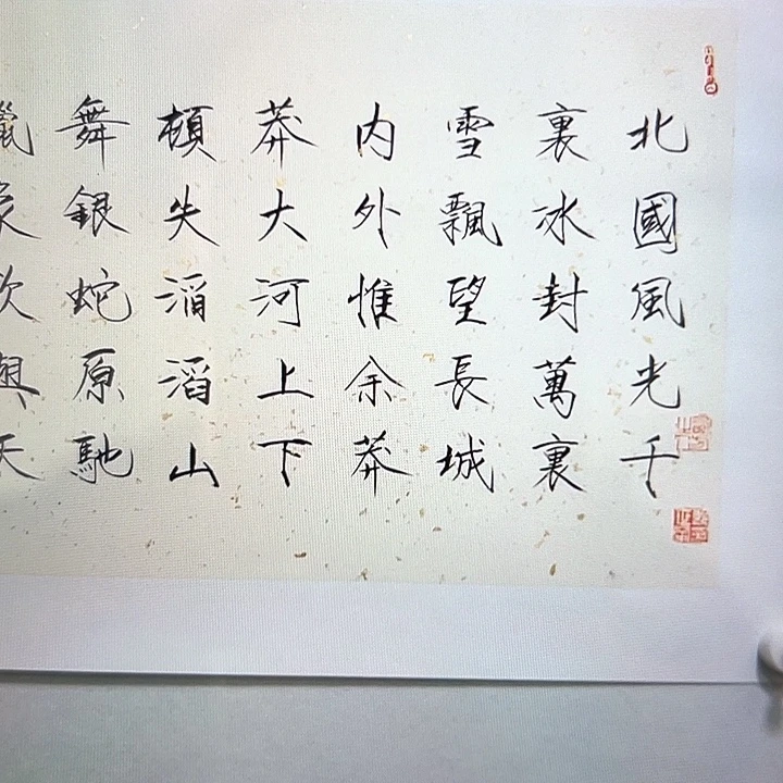 国画多字书法作品