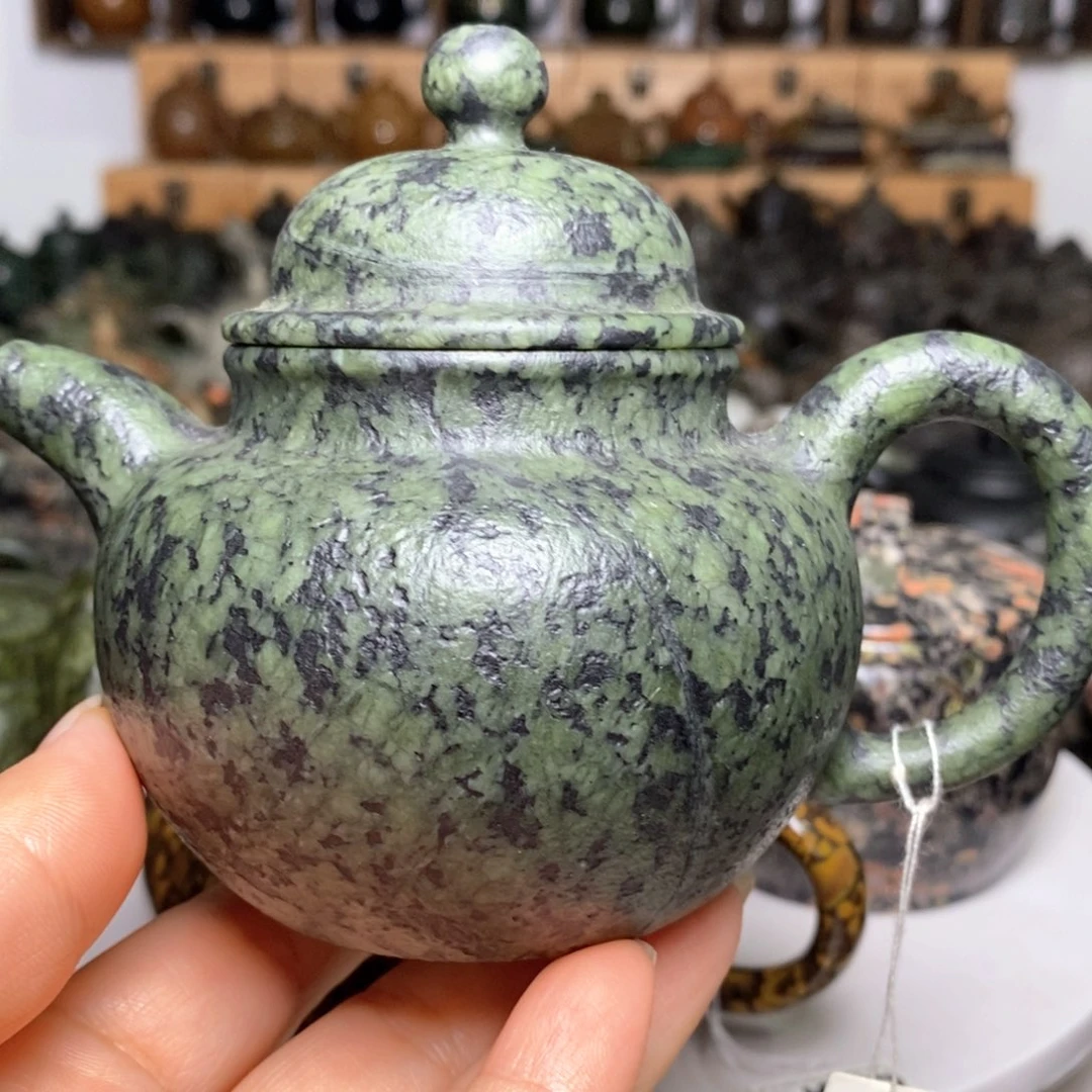 藏玉药王石福利款掇球壶210cc