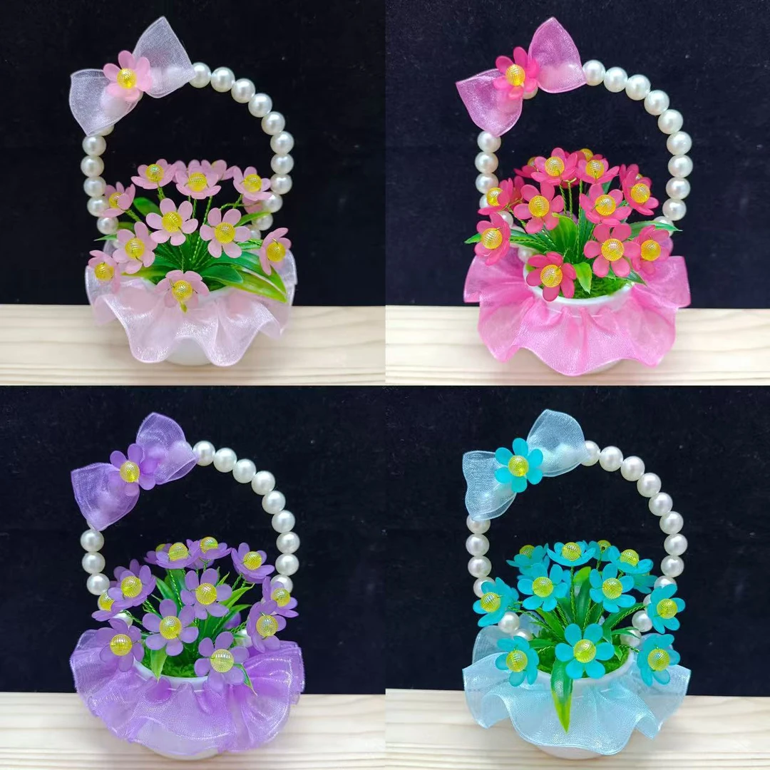 【清仓】幸福花篮小盆栽    DIY材料包