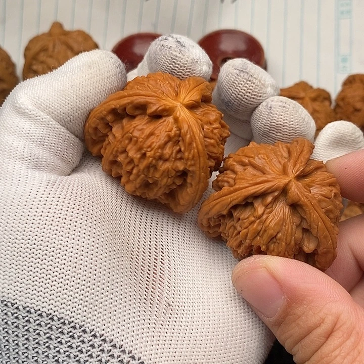 我***的核桃手串/手链拼接白狮子23