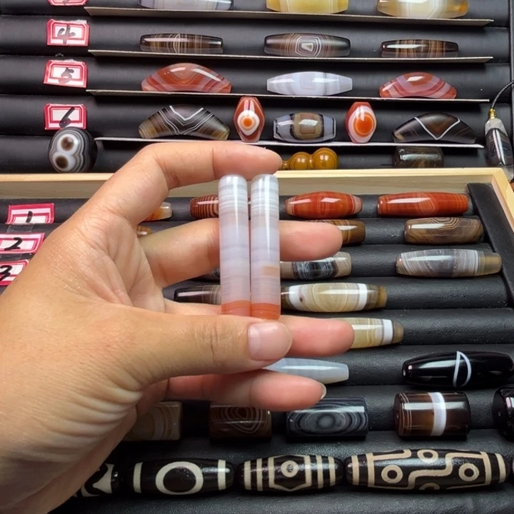 言***朔玛瑙/玉髓未镶嵌颈饰