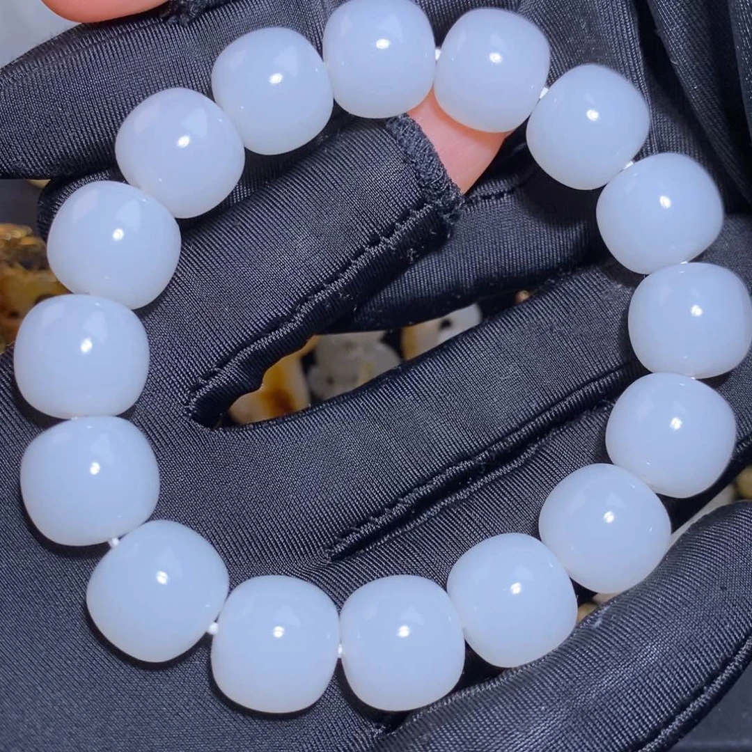 和田玉未镶嵌套链?****?