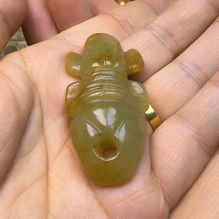 和田玉未镶嵌吊坠(不含链)