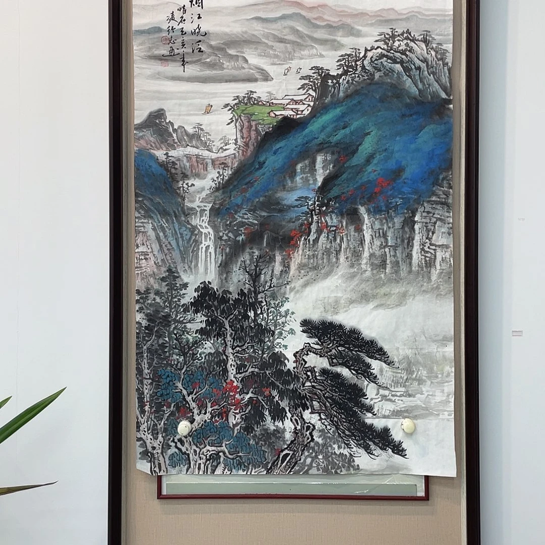国画凌行志老师手绘国画精品