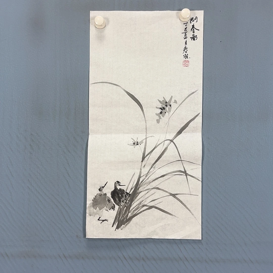 国画977 牡丹一如你们