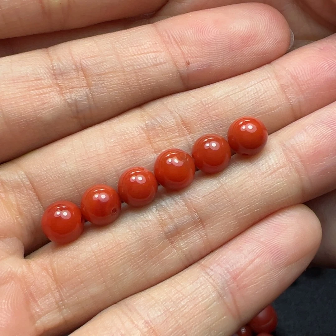 一***猫南红玛瑙未镶嵌珠子