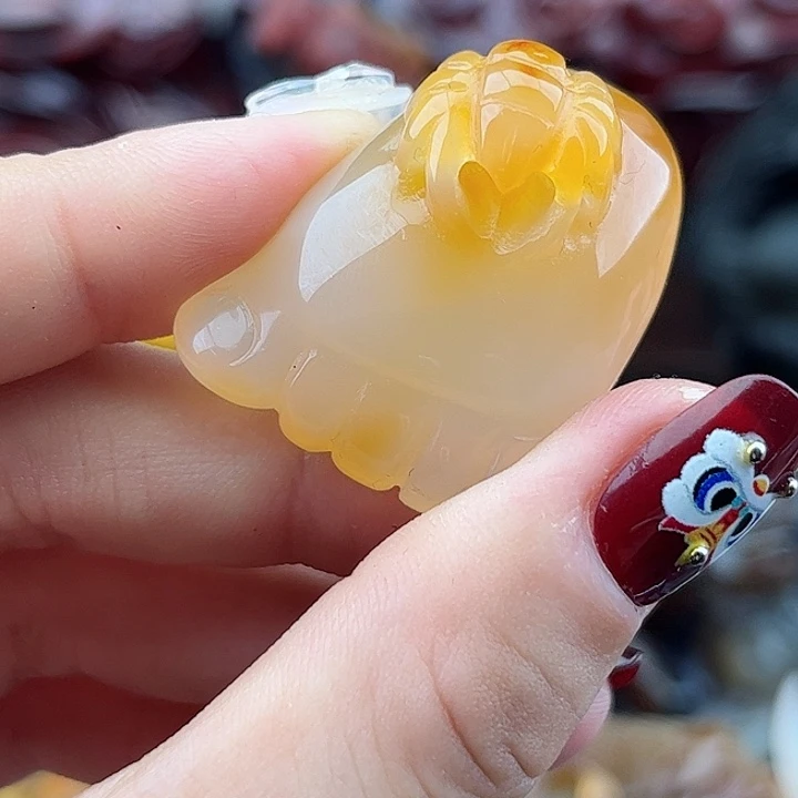 玛瑙手饰未镶嵌h****i吊坠