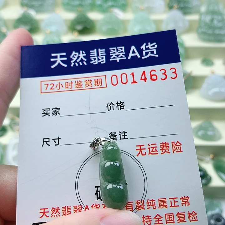 颈饰未镶嵌翡翠吊