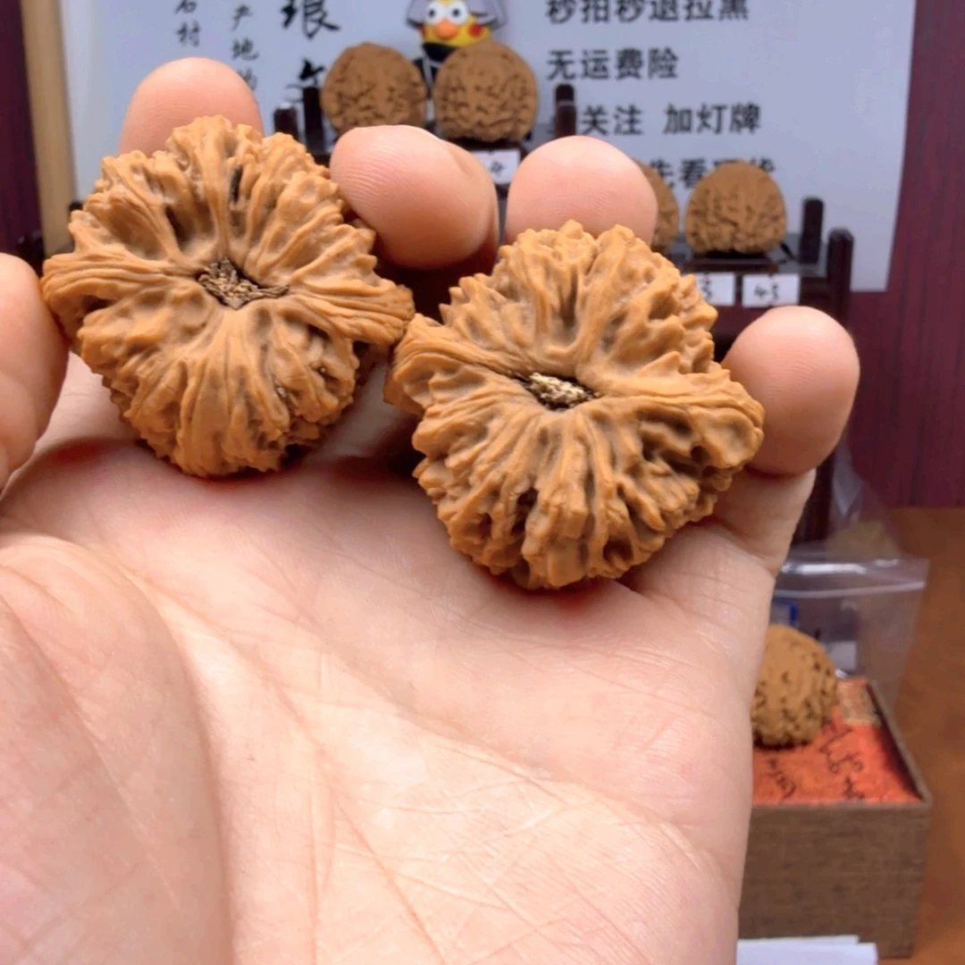 4***d文玩核桃吊坠南将石38尺寸