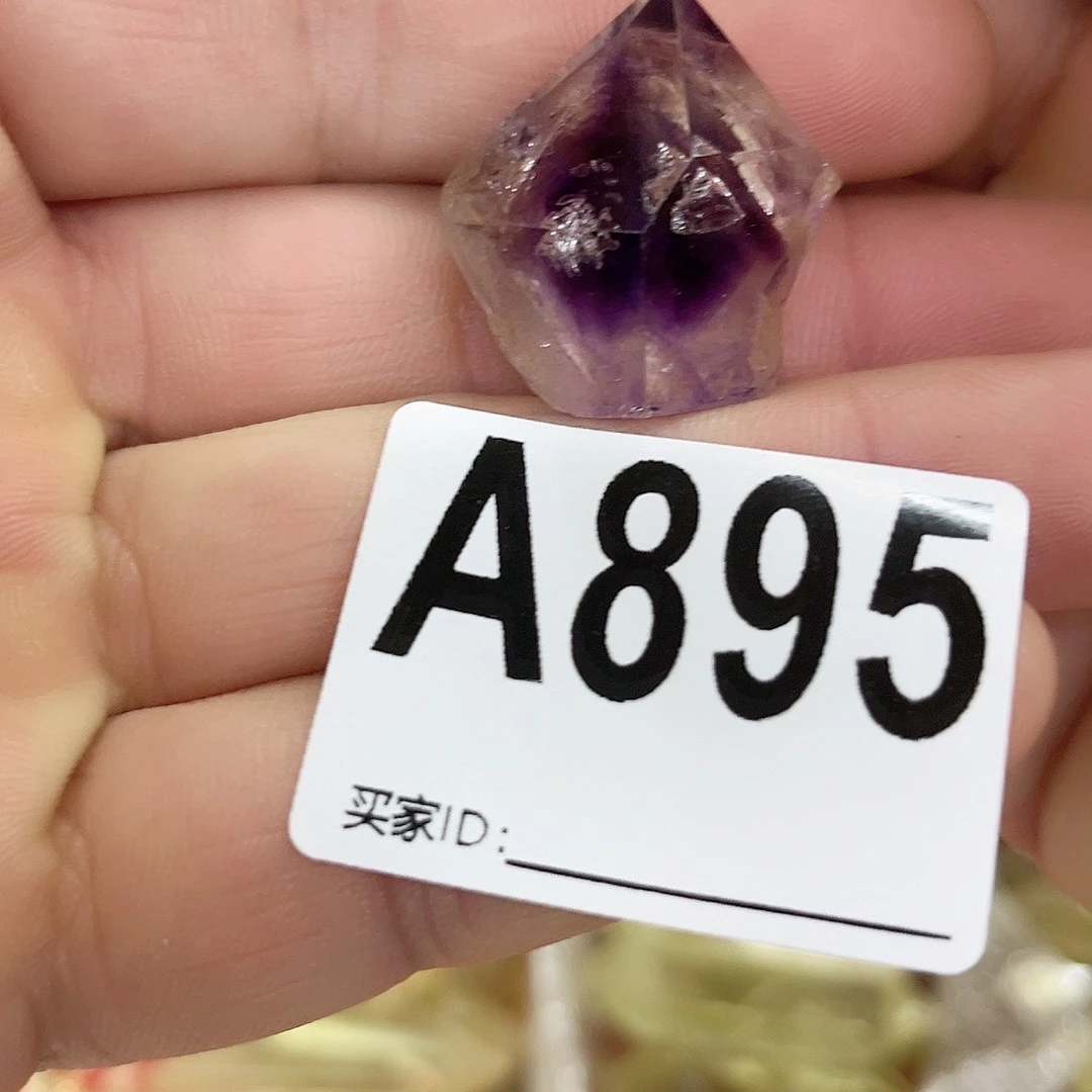 水晶天然水晶有棉有裂、完美主义者谨慎下单！未镶嵌