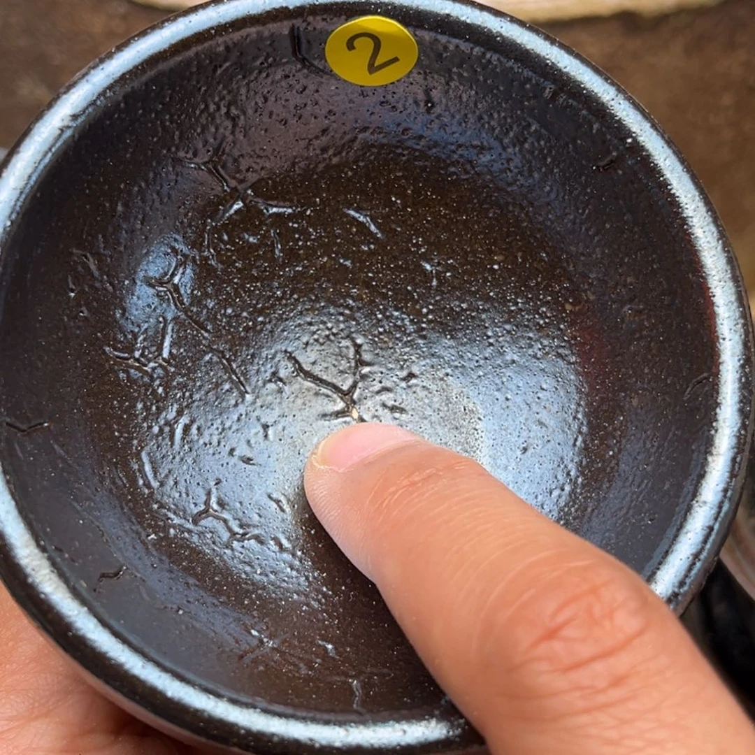 茶盏义兴龙窑坚持真柴烧微瑕