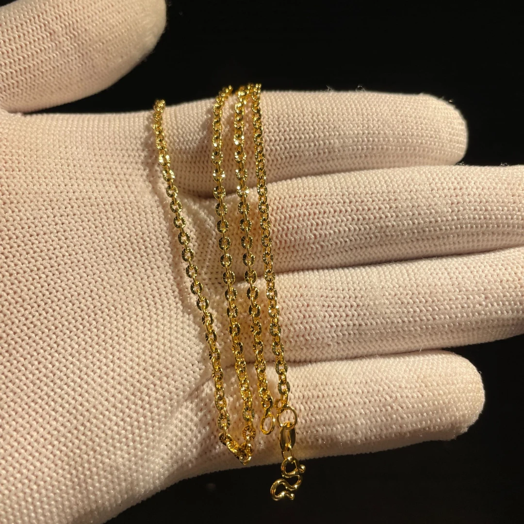 A52-中缅边民细链绞项链