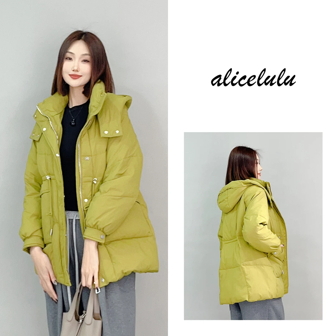 5 ALICE “多巴胺”羽绒服 明媚保暖 抽绳显瘦 S2141630Kr