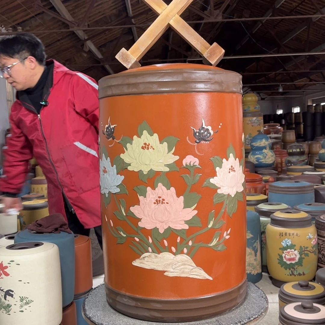 紫砂茶叶罐茶叶罐