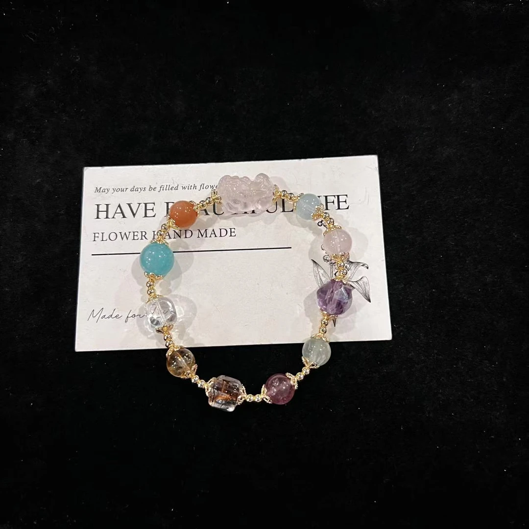 D486 「富婆多宝」多宝+方糖设计款手串