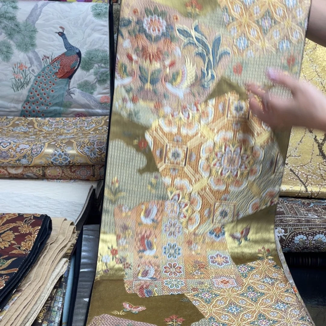 织绣唐锦桑蚕丝正绢面料