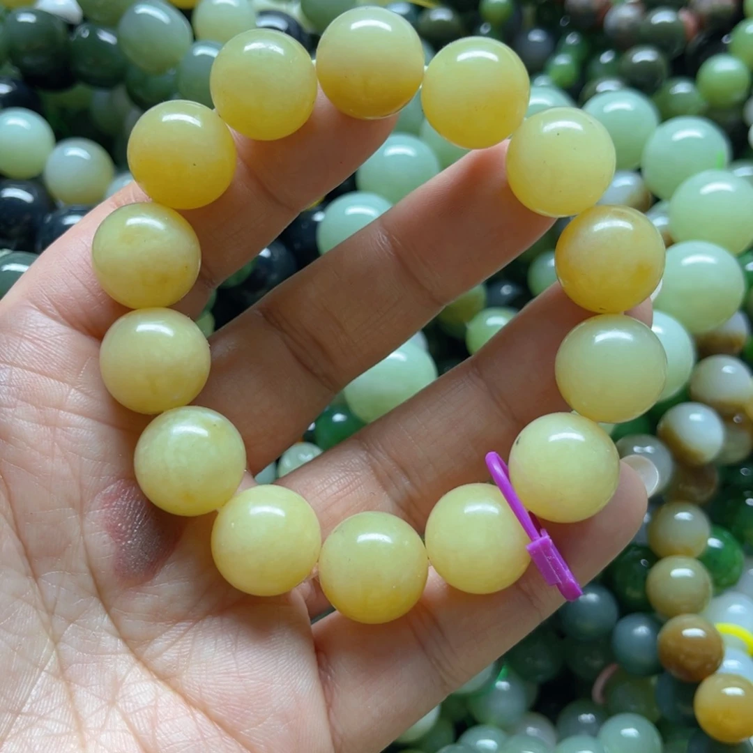 和田玉手链未镶嵌