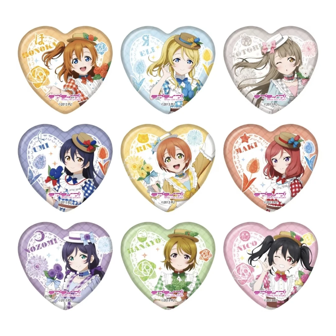 【LoveLive】缪斯十五周年GIGO联动 吧唧徽章（默认代拆）