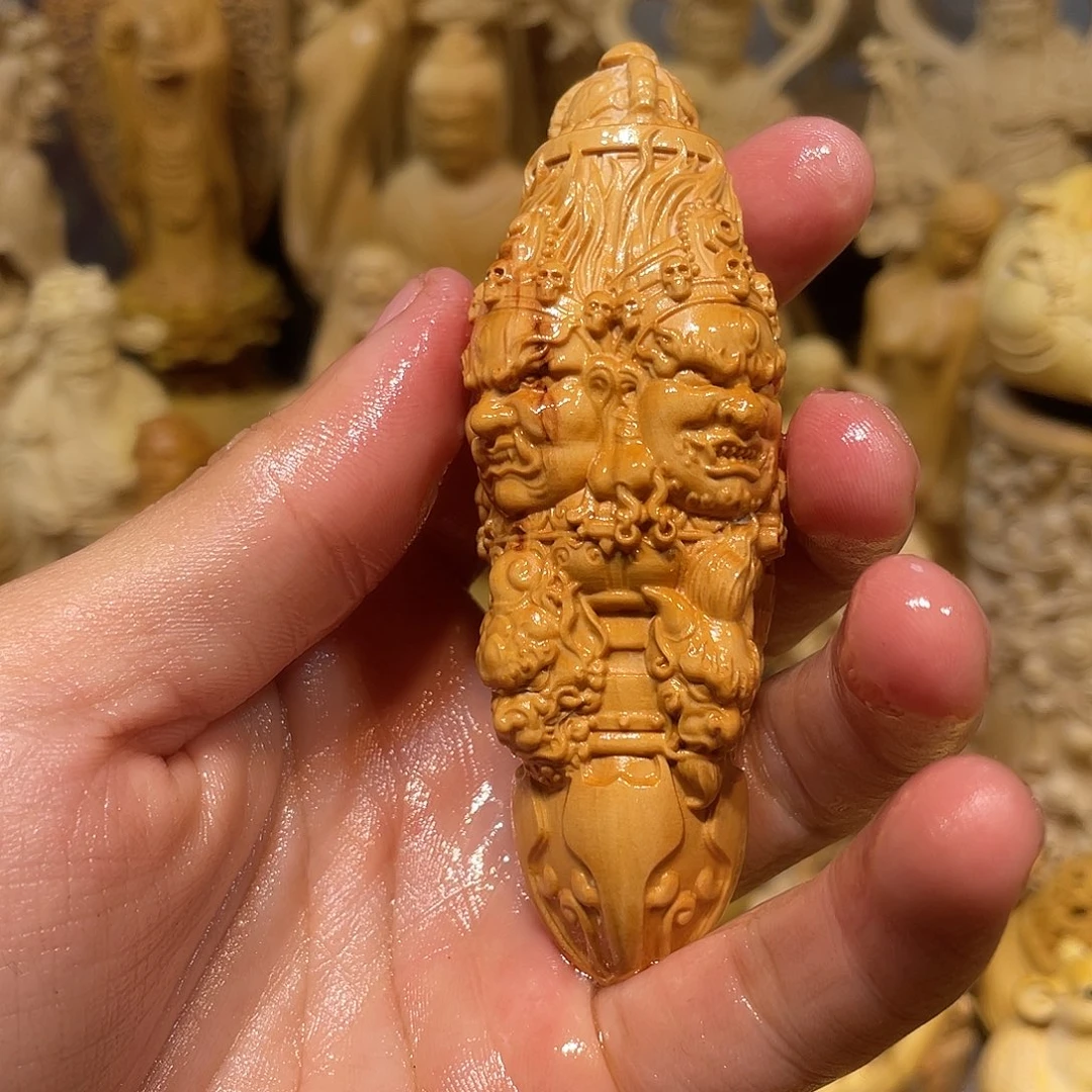 黄杨木小瑕疵金刚杵