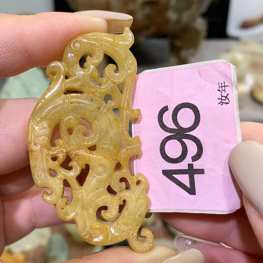 颈饰未镶嵌和田玉