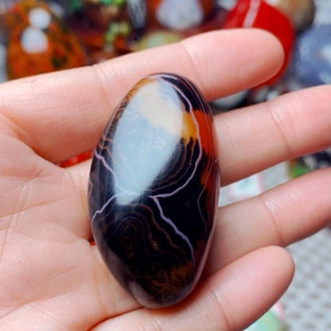 未镶嵌玛瑙/玉髓珠宝奇石荼**开