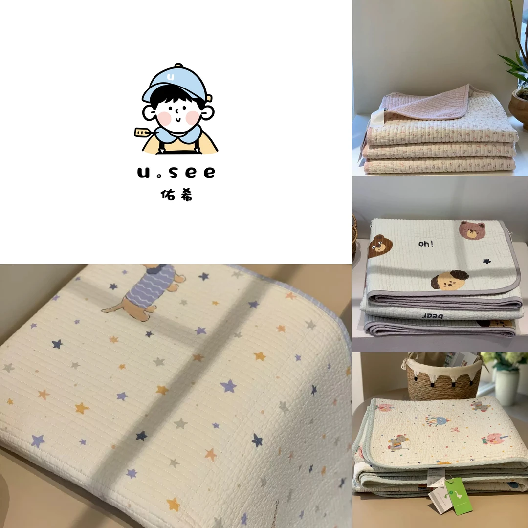 佑希25秋冬季新款花色超好看泡菜大鹅双面棉棉防滑舒适床盖