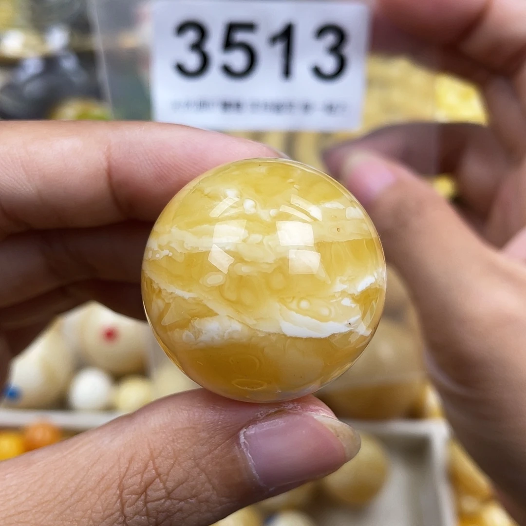 琥珀未镶嵌珠宝奇石30.5粉