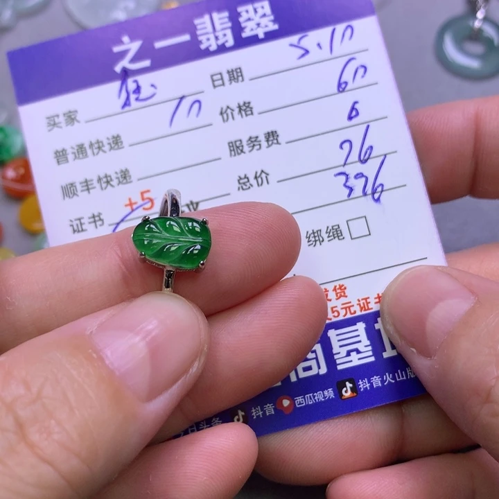 翡翠银S925镶嵌颈饰づ*林