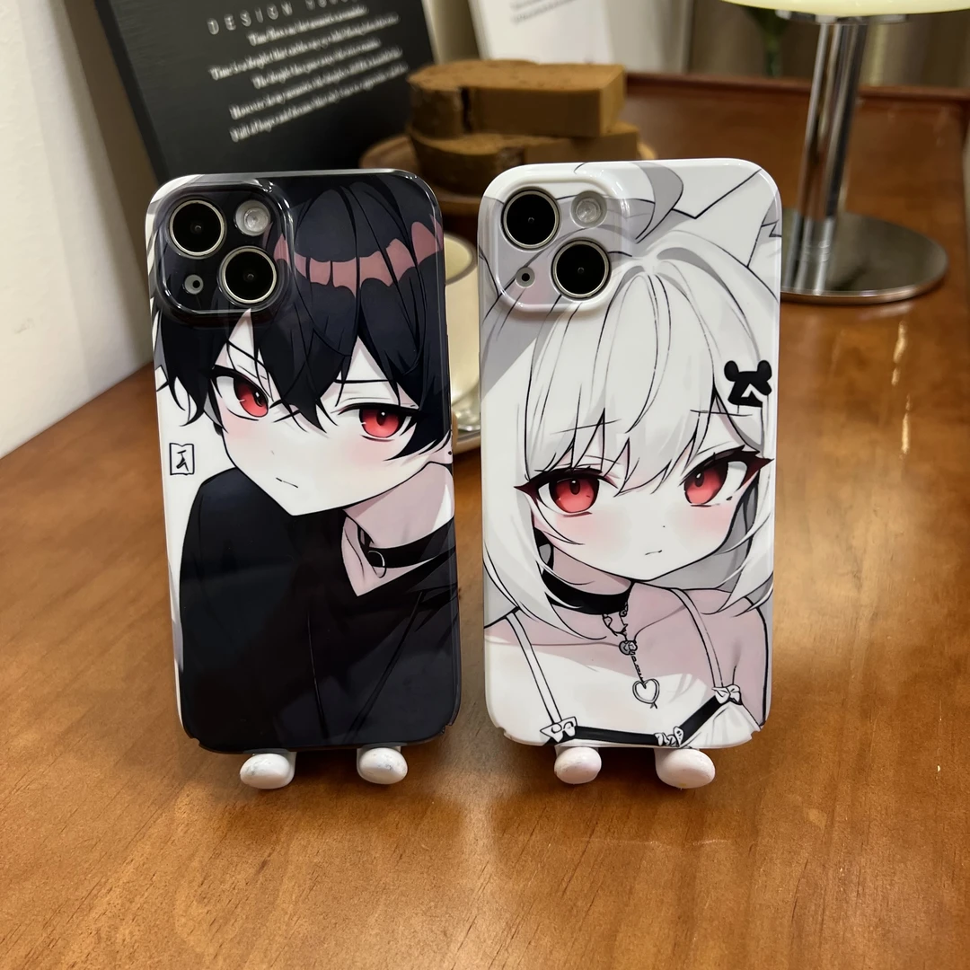 适用苹果17promax全包软菲林手机壳华为vivo小米oppo情侣动漫创意