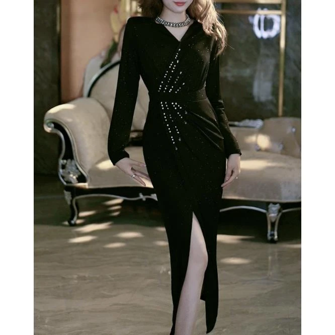 SEJI/瑟纪8.15【惊艳奥斯卡】淑媛气质连衣裙