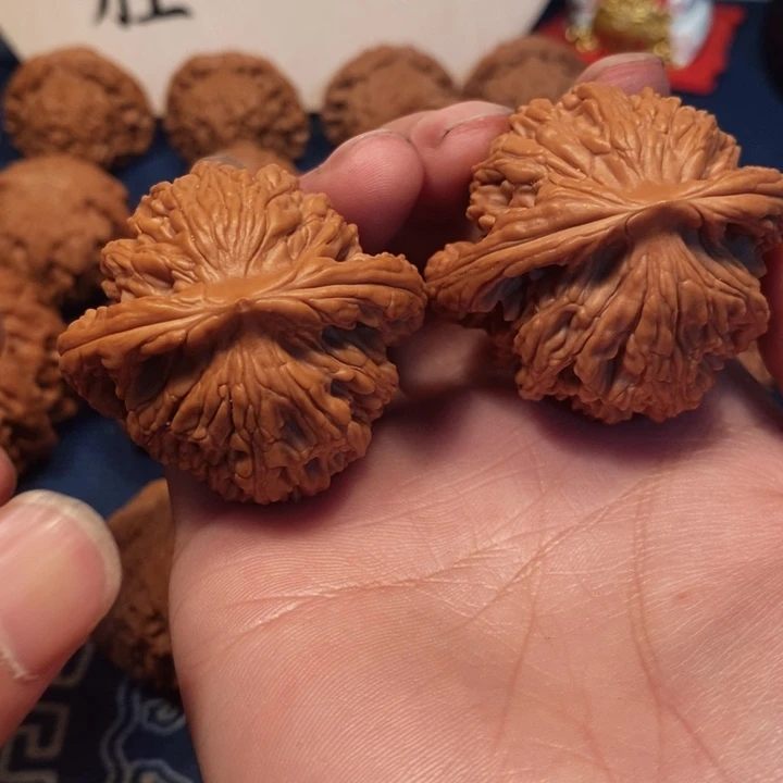 桃核吊坠46全品虎头