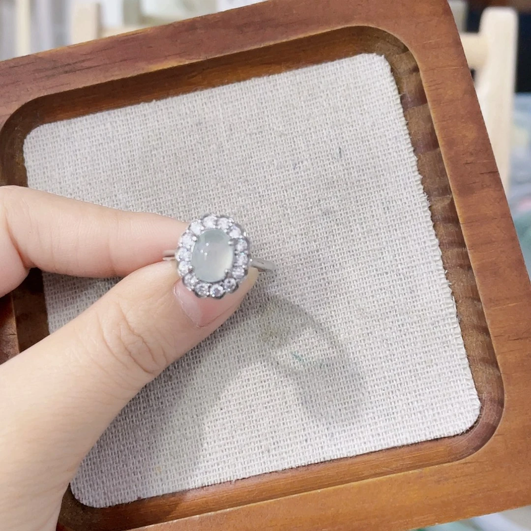 颈饰未镶嵌翡翠天然翡翠Ａ货