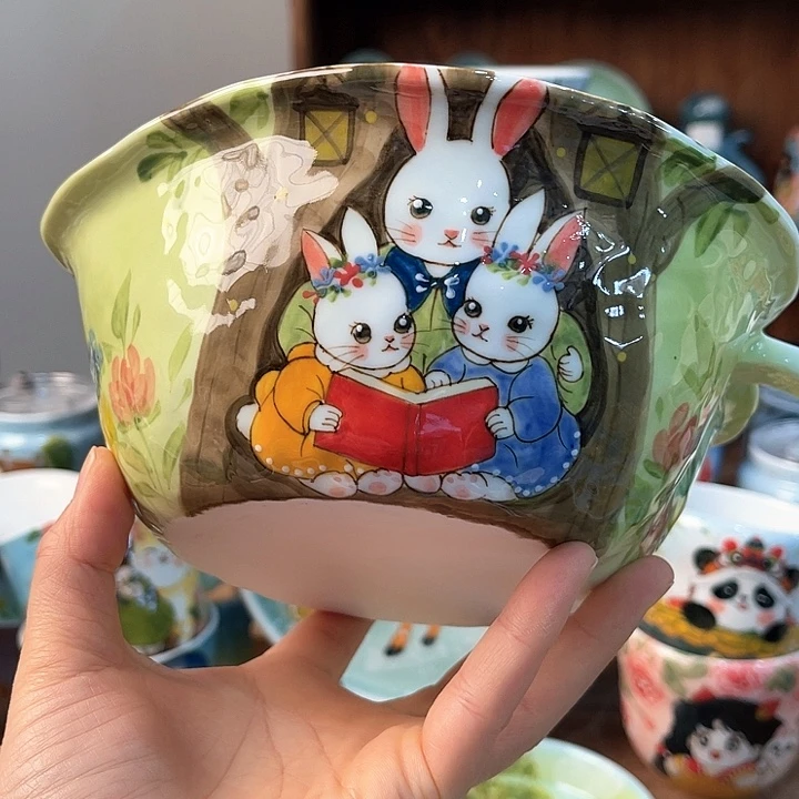 陶景德镇釉下手绘陶瓷