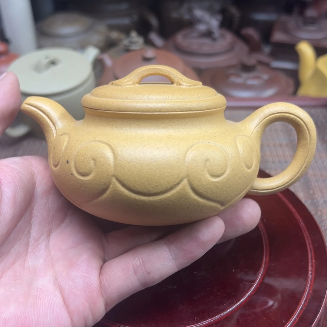 紫砂茶壶宜兴原矿紫砂壶200毫升容量