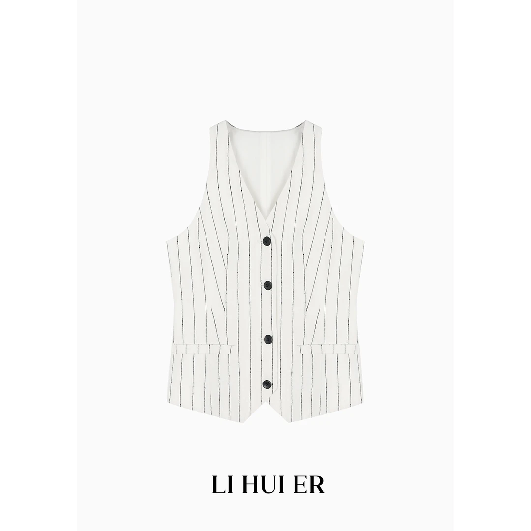 Li Hui Er【克林索尔】2025新品轻奢极简设计师款舒适上衣407436