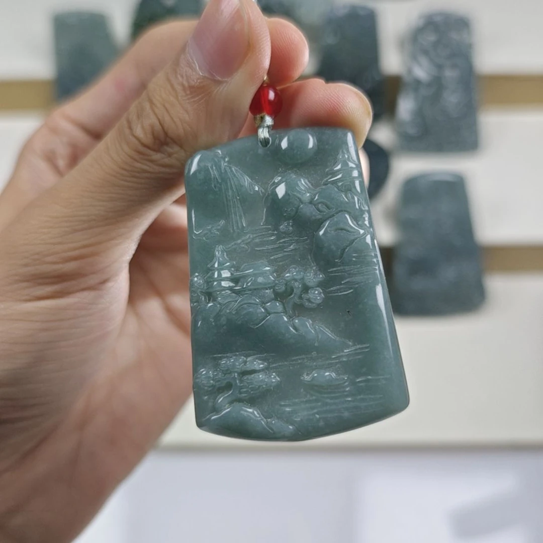 翡翠未镶嵌颈饰11111111111111