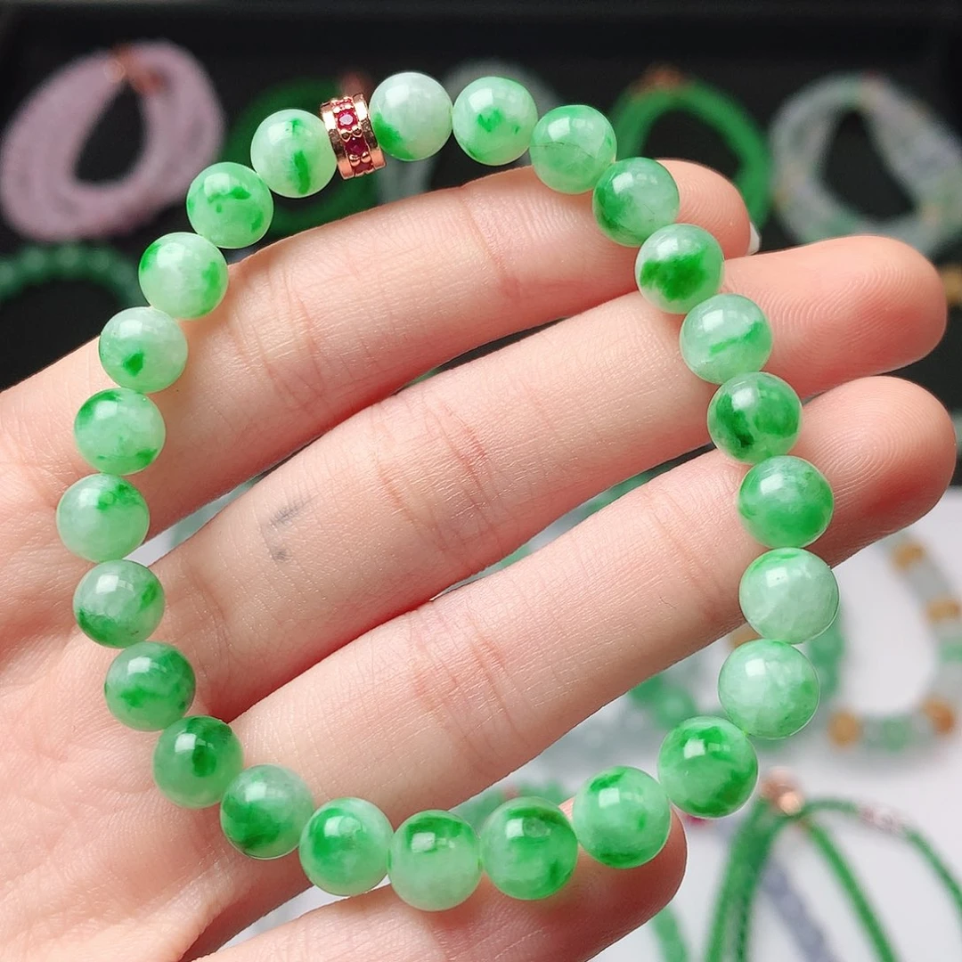 翡翠未镶嵌手链翡翠