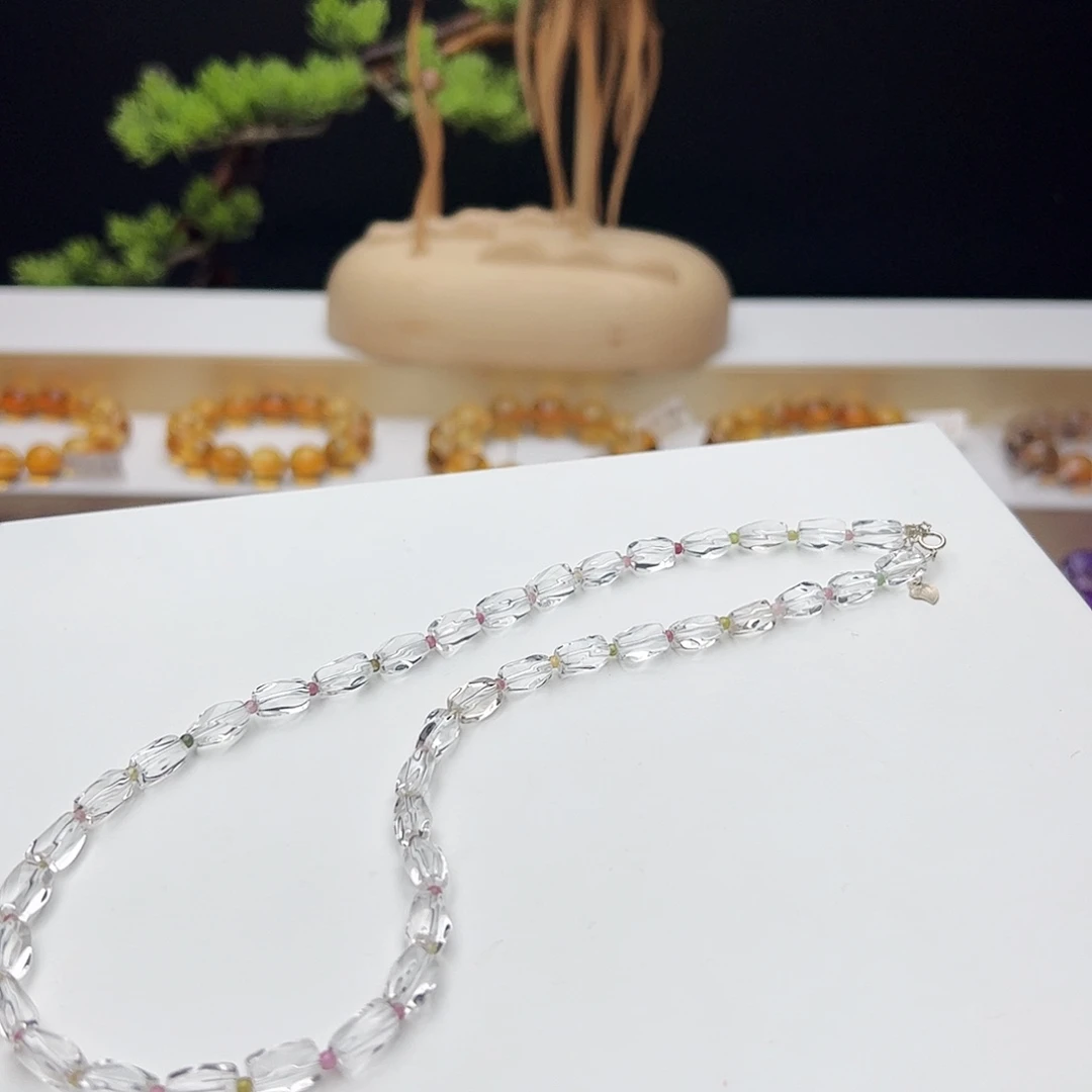 手链未镶嵌水晶白水晶