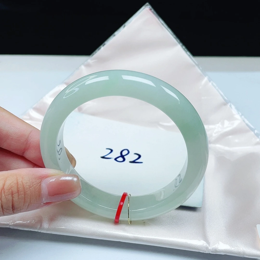 翡翠未镶嵌手镯 正圈55.2